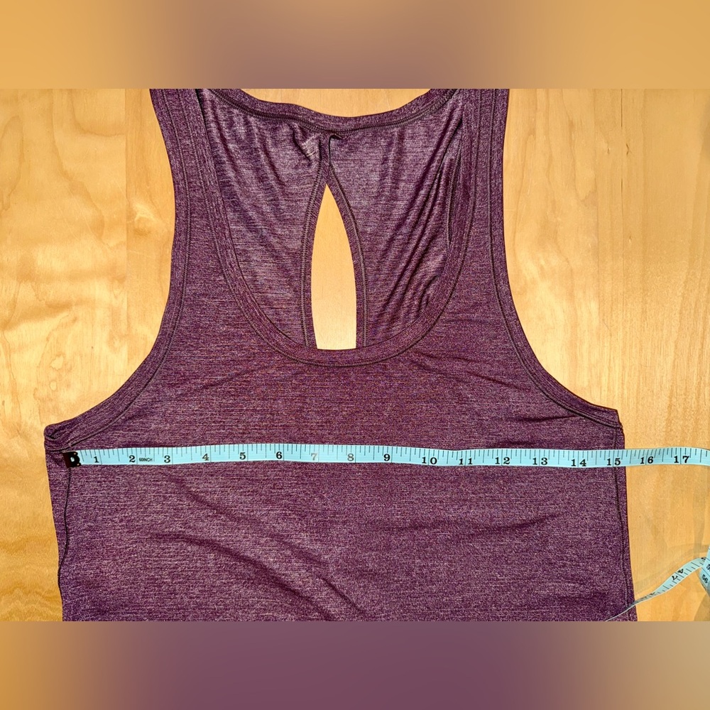 Lululemon Hold & Let Flow Tank in Heathered Black Cherry 🖤🍒 - Picture 11 of 14